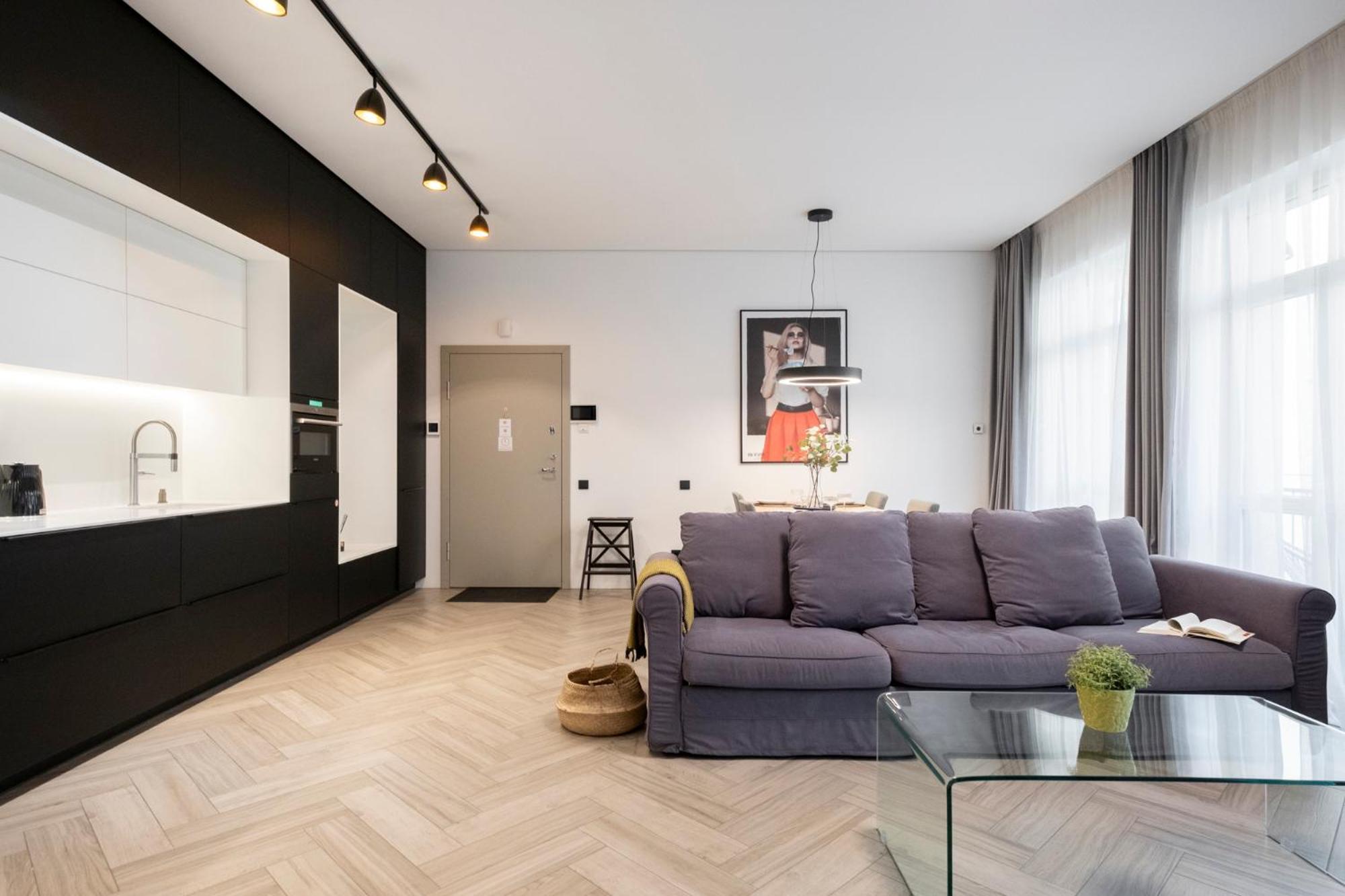Cohost I Oldtown 60M2 Apt W-Garage Parking, Balcony & Self Check-In VNO Exterior foto