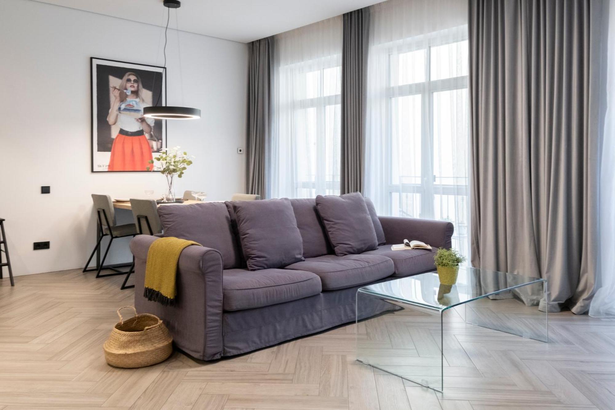 Cohost I Oldtown 60M2 Apt W-Garage Parking, Balcony & Self Check-In VNO Exterior foto