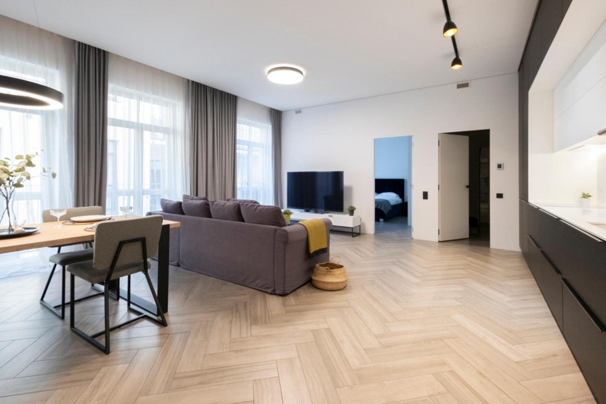 Cohost I Oldtown 60M2 Apt W-Garage Parking, Balcony & Self Check-In VNO Exterior foto