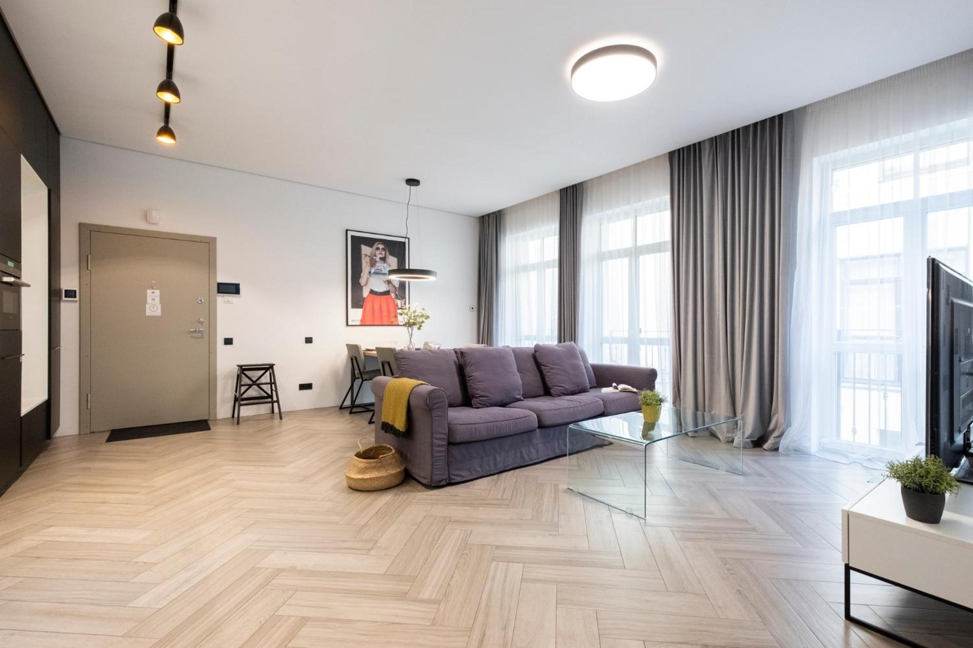 Cohost I Oldtown 60M2 Apt W-Garage Parking, Balcony & Self Check-In VNO Exterior foto