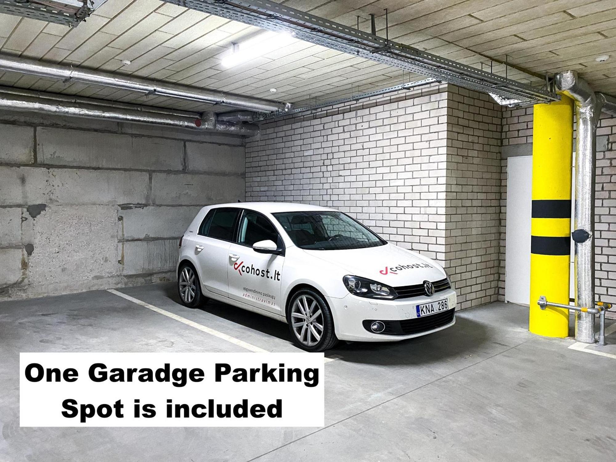 Cohost I Oldtown 60M2 Apt W-Garage Parking, Balcony & Self Check-In VNO Exterior foto